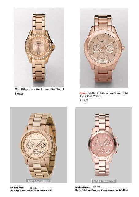 fossil rose gold watch vs michael kors|swatch vs fossil.